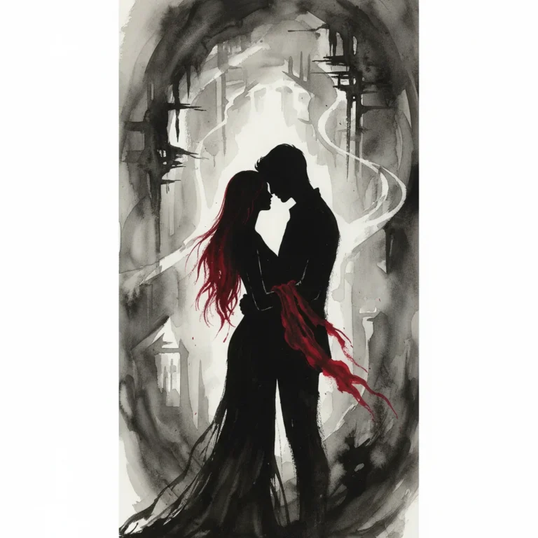 L'Incendie des Âmes : Poème d'Amour Passionnel