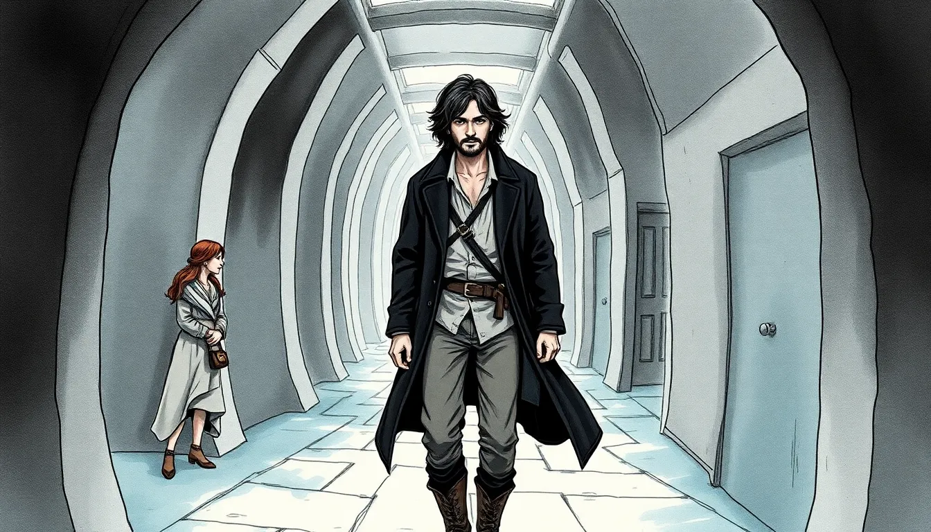 Le Palais des Illusions : Voyage au cœur des désirs perdus 6 Illustration du Labyrinthe des choix et chemins trompeurs