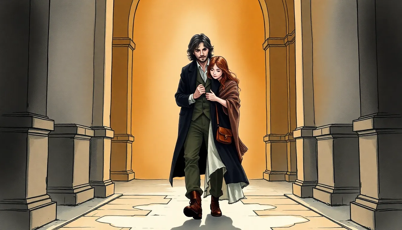 Le Palais des Illusions : Voyage au cœur des désirs perdus 8 Illustration de Sortie et lechoir de la verite retrouvée