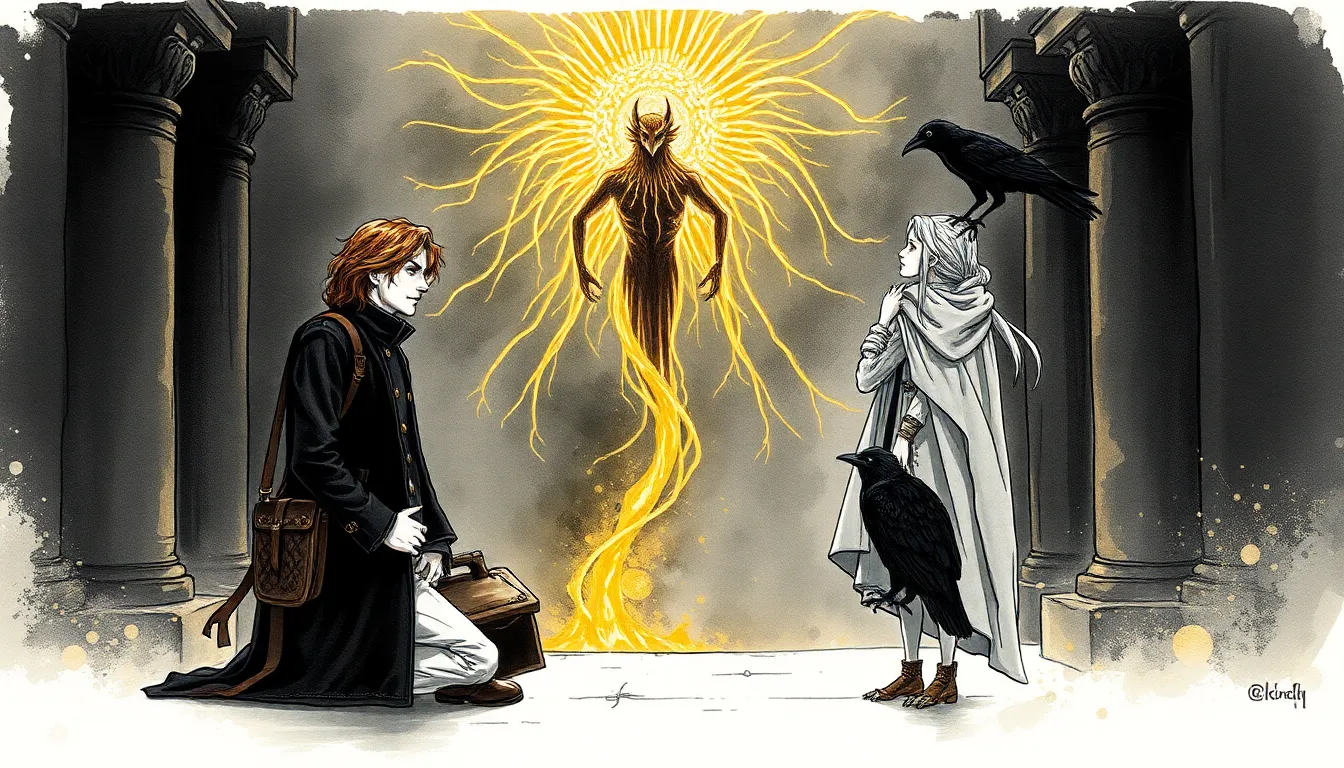 Illustration de La rencontre avec l'âme du masque ancestral