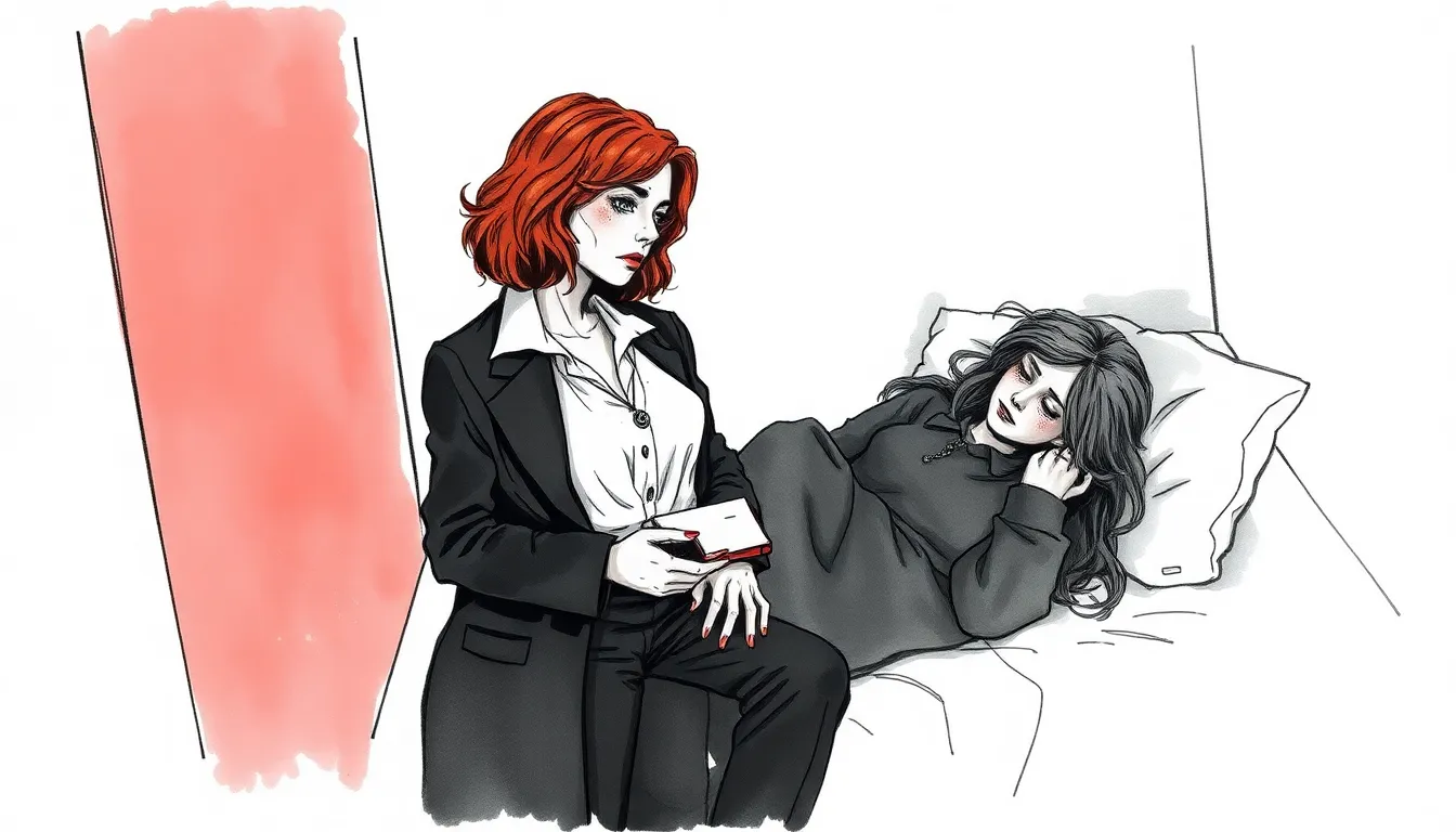 Illustration de Camille face aux premières conséquences de ses manipulations oniriques