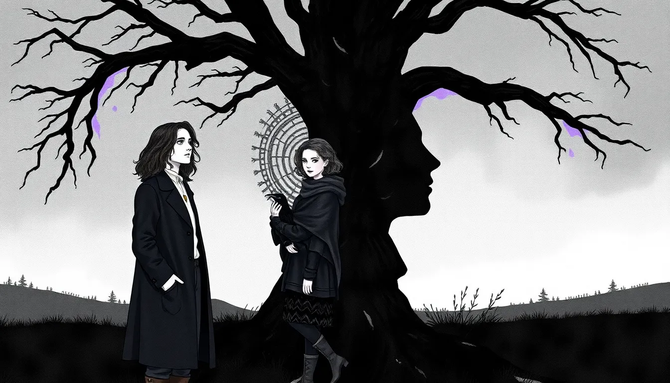 La Forêt des Âmes : Mystères et âmes interconnectées 7 Illustration de la découverte du lien personnel entre Elias et la forêt