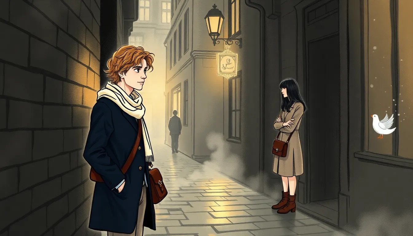 La Mélodie du Bonheur : Une poésie enchantée pour l'âme 1 Antoine s'immobilise dans une ruelle humide, écoutant une mélodie pâle et chaleureuse