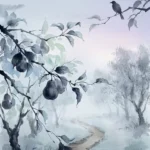 Le verger avant l’aube