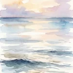 La mer qui compte les jours