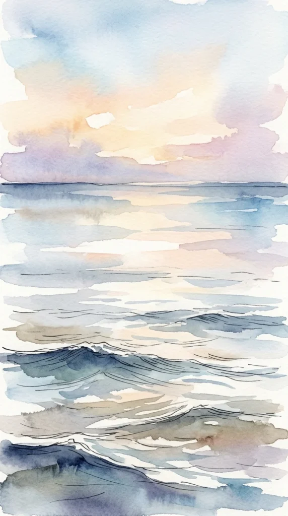 La mer qui compte les jours