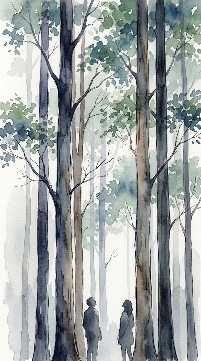 Le silence des arbres